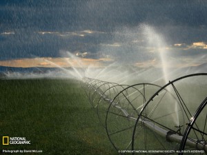 Giving the Earth a Cool Shower–Is Massive Irrigation Hiding the Greenhouse Effect Around the World?
