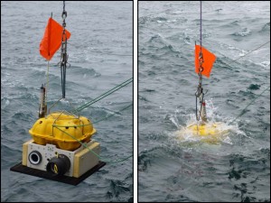 Deploying Ocean Bottom Seismometers off Alaska