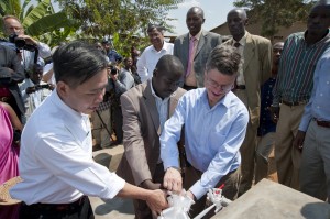 JM Eagle CEO Walter Wang Tours Millennium Villages in East Africa