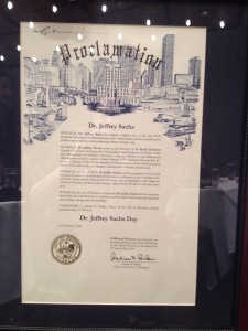 Houston Honors Jeffrey Sachs