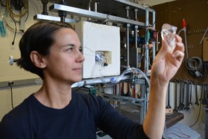 Viewing Melting Glaciers, Via Microscope and Moving Images