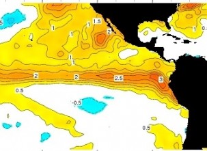 The Extreme Pacific Climate Now
