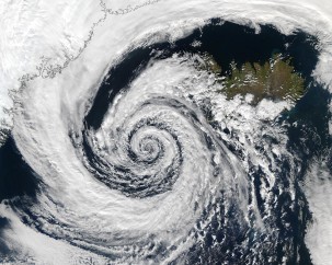 Bringing Together Storm Tracks and Clouds