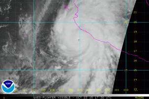 Historic Hurricane Nears Landfall on Southwest Coast of Mexico