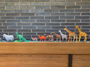 (Toy) Creatures Find Welcome Habitat in Whimsical Holiday Display