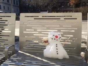 A Snowman’s Toils Under the Sun