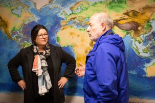 A Key U.S. Earth-Sciences Official Visits Columbia to Explore Research Ideas