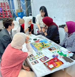 Columbia Student Presents Climate Change Board Games at COP27