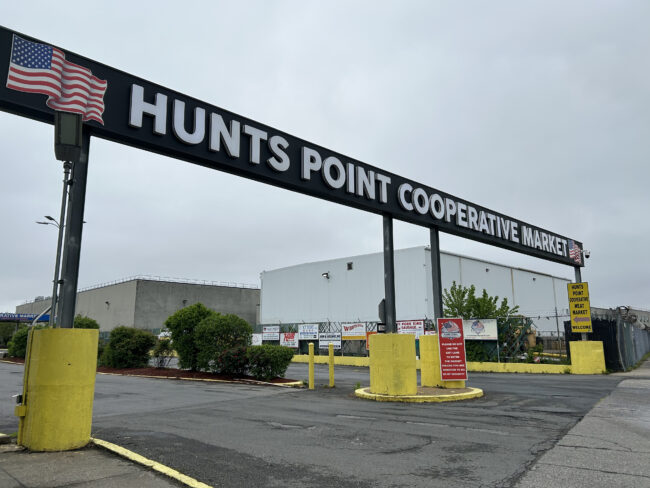 The Rising Threat to New York City’s Food System – State of the Planet Hunts Point Cooperative Market sign