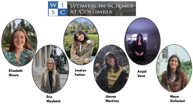 Six undergraduate students