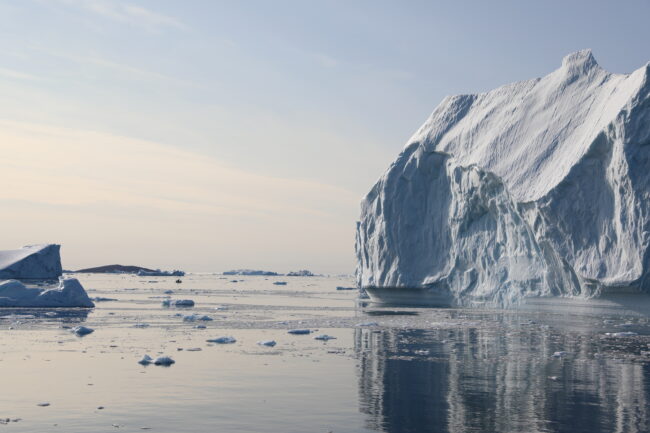 An iceberg in Greenland
