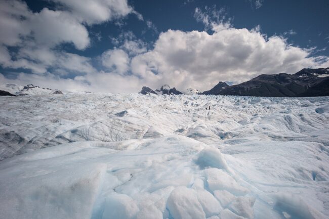 Gletser Perito Moreno di Taman Nasional Los Glaciares. Santa Cruz, Argentina