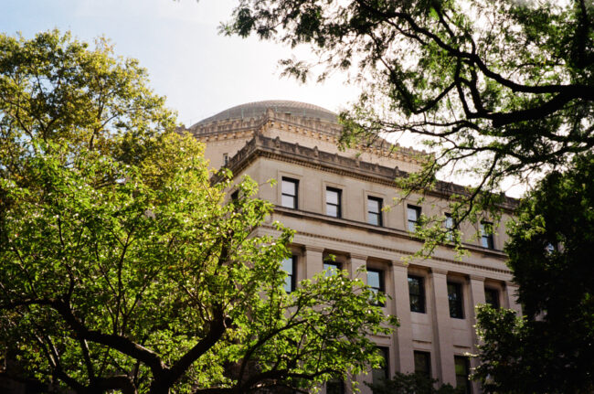 Columbia's Low Library. (Erin Frank, Climate School)