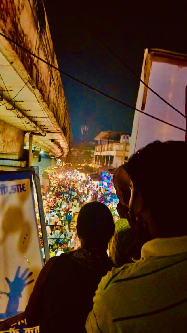 Nalasopara, outside of Mumbai, at night. (Darsheet Vora, CSUD)