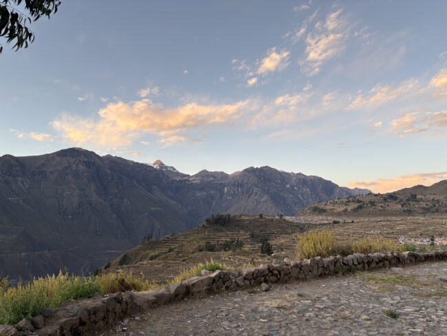 Colca Valley, Cabanaconde, Peru. (Ash Young, Climate School)